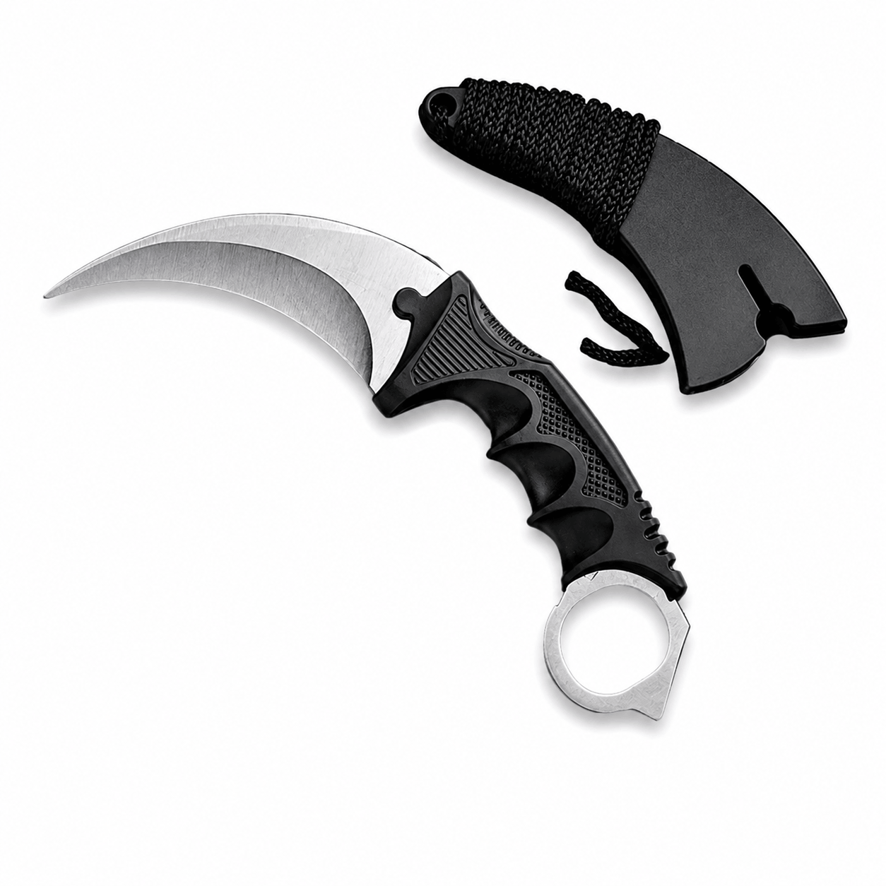 Karambit-Messer Rainbow 21 см mit Schutzhülle