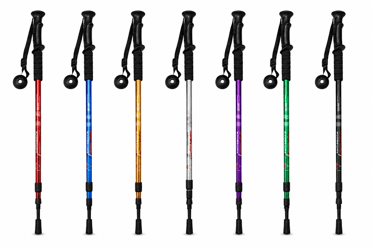 Teleskopischer Wanderstock Anti-Shock 63–135 cm