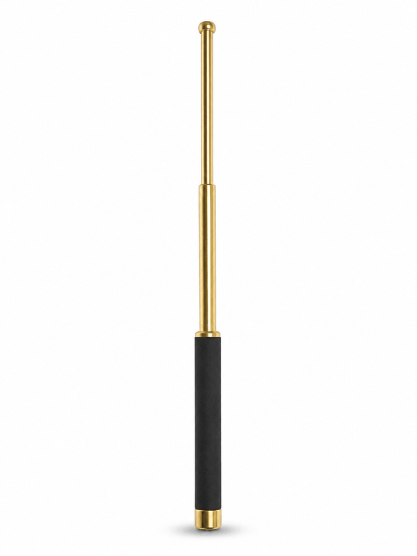 Τηλεσκοπικό ατσάλινο ρόπαλο Black Airsoft GOLDEN 53 εκ. με θήκη