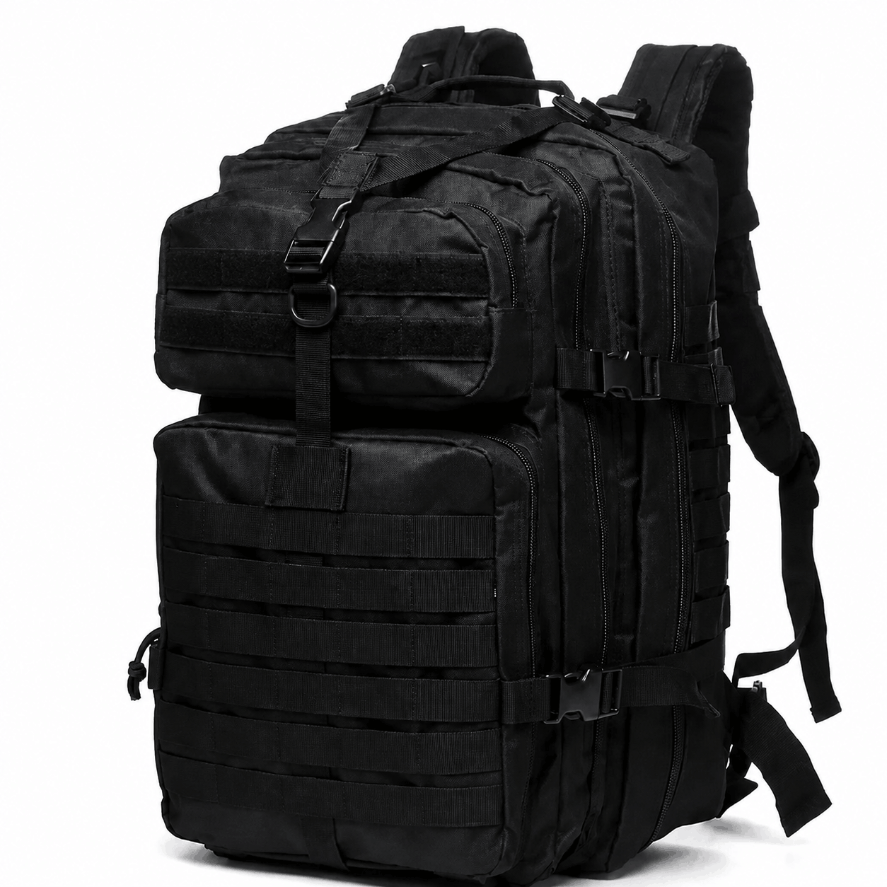 Тактическа раница 45L BlackAirsoft Ranger, с велкро флаг 900D