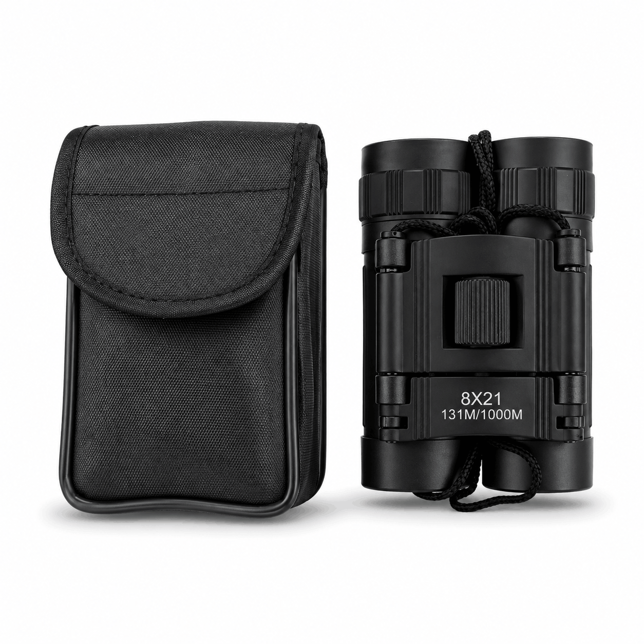 Binoclu compact 8×21 pentru drumeții și observare