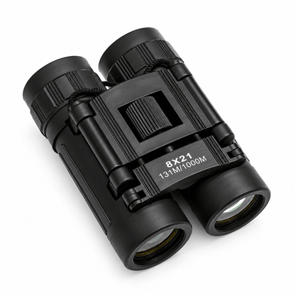 Binoclu compact 8×21 pentru drumeții și observare