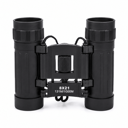 Binoclu compact 8×21 pentru drumeții și observare