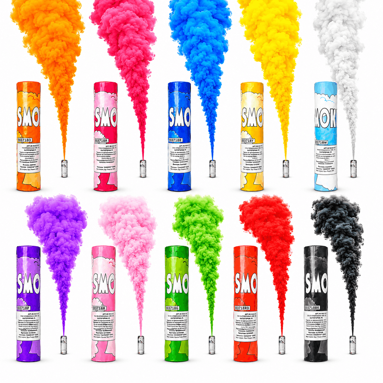 Fumigenă colorată Enigma Smoke – 40 de secunde