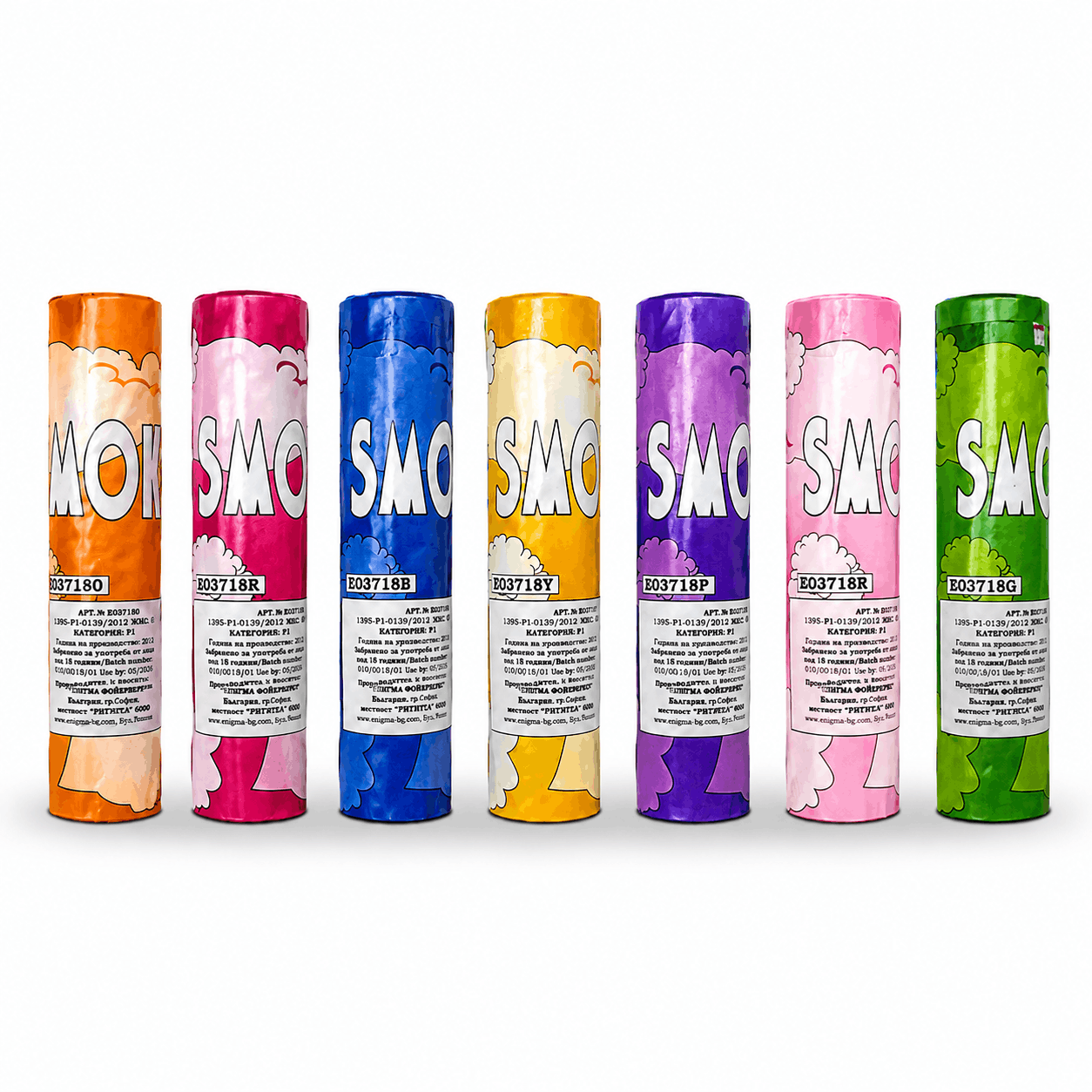 Fumigenă colorată Enigma Smoke – 40 de secunde