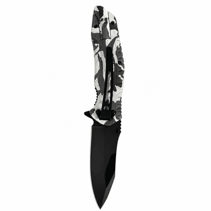 Klappmesser mit schwarzer Klinge – 21 cm, Klinge 9 cm