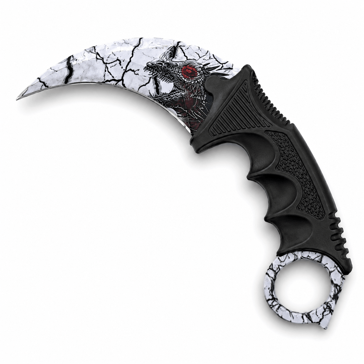 Karambit-Messer Dragon 20 см mit Hülle