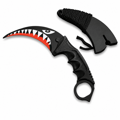 Karambit-Messer Rainbow 21 см mit Schutzhülle