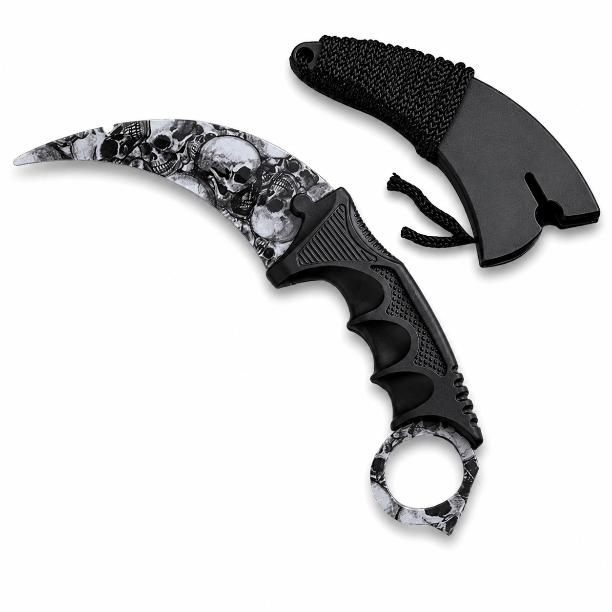 Karambit-Messer Rainbow 21 см mit Schutzhülle