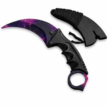 Karambit-Messer Rainbow 21 см mit Schutzhülle