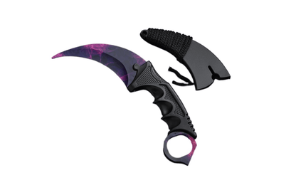 Karambit-Messer Rainbow 21 см mit Schutzhülle