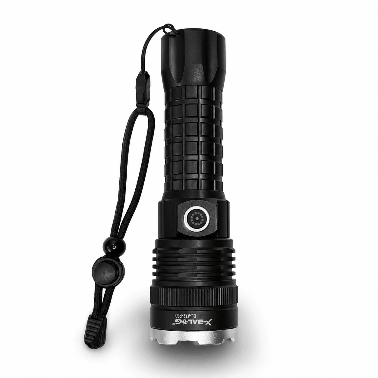 Мощен LED фенер X-BALOG P50 с акумулатор и USB зареждане – 17 см