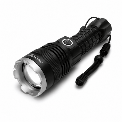 Мощен LED фенер X-BALOG P50 с акумулатор и USB зареждане – 17 см