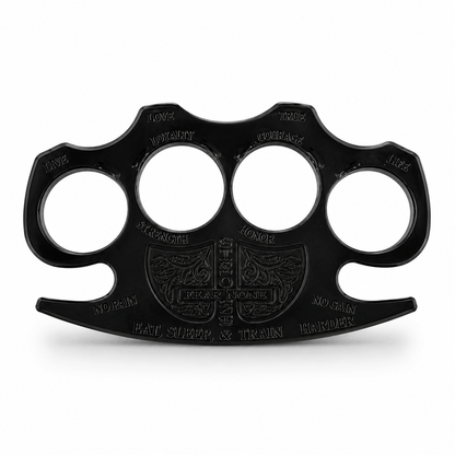 Metallene Schlagringe BlackAirsoft SPIRITUS BLACK