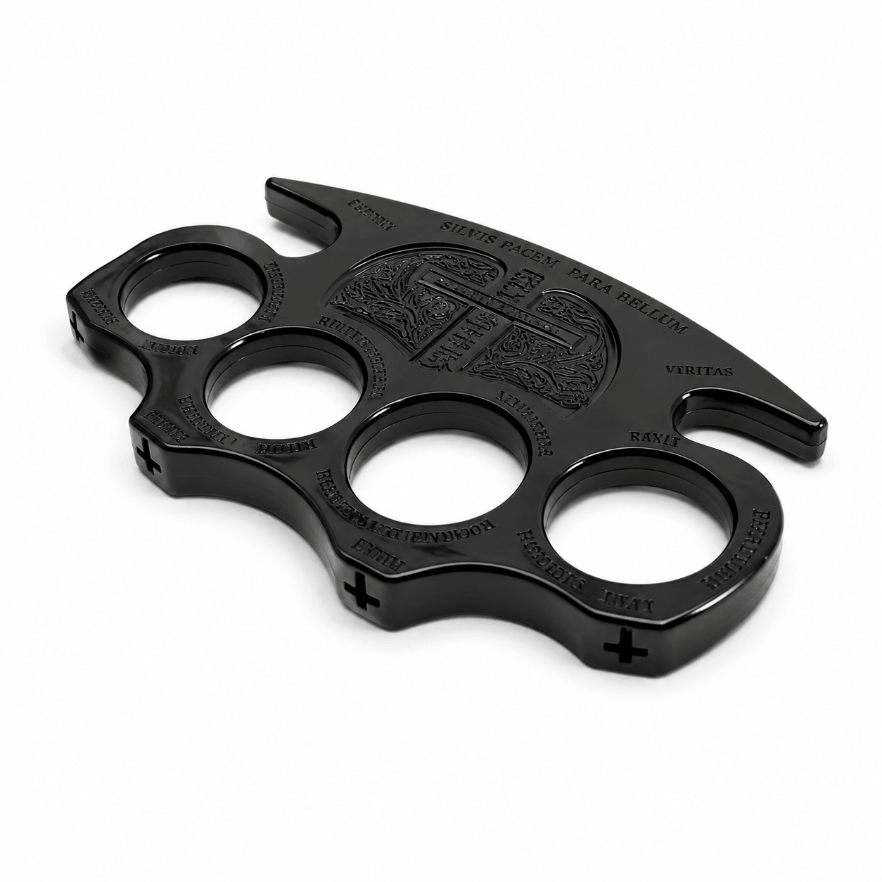 Metallene Schlagringe BlackAirsoft SPIRITUS BLACK