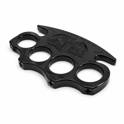 Metallene Schlagringe BlackAirsoft SPIRITUS BLACK