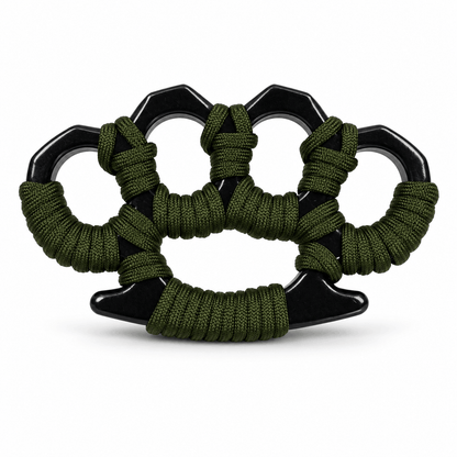 Metallene Faustwaffe mit Paracord BlackAirsoft CORD