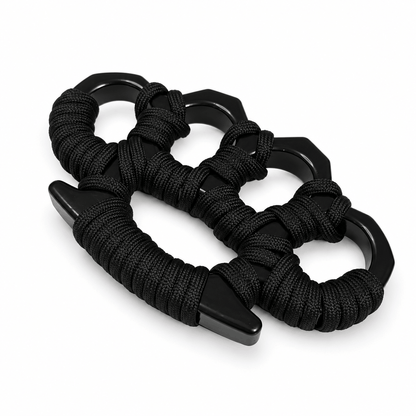 Metallene Faustwaffe mit Paracord BlackAirsoft CORD
