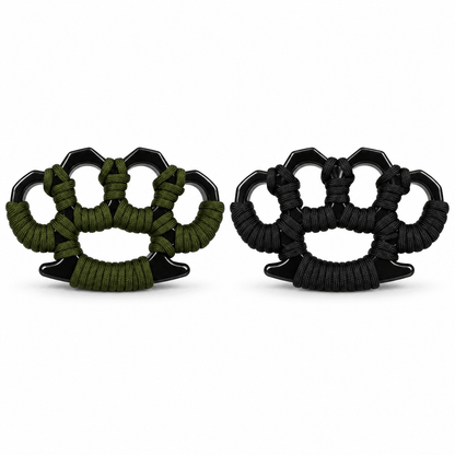 Metallene Faustwaffe mit Paracord BlackAirsoft CORD